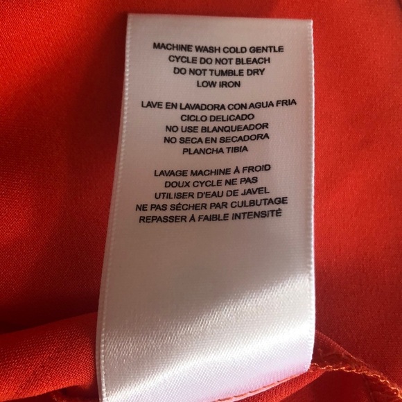 Kut from the Kloth Red Sleeveless Mesh/Fabric Blouse Medium - Picture 11 of 13